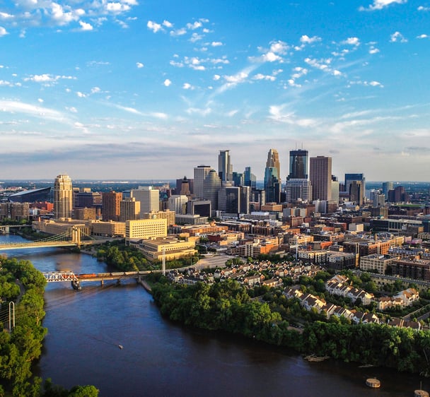 Twin Cities skyline