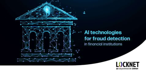 glowing image of a financial institution icon with the words 