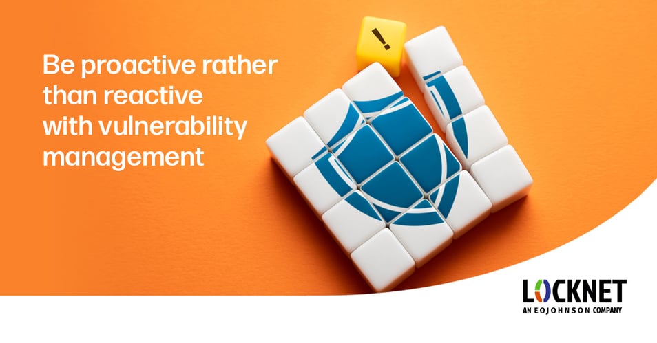 vulnerability management graphic with text